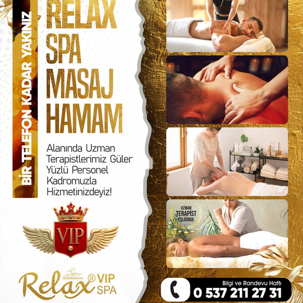 İskenderun Relax Spa Masaj Salonu 2 VIP Instagram